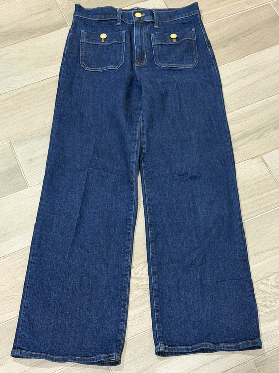 J. Crew Denim - JCrew Full Length Slim Wide Leg Jeans Size 28